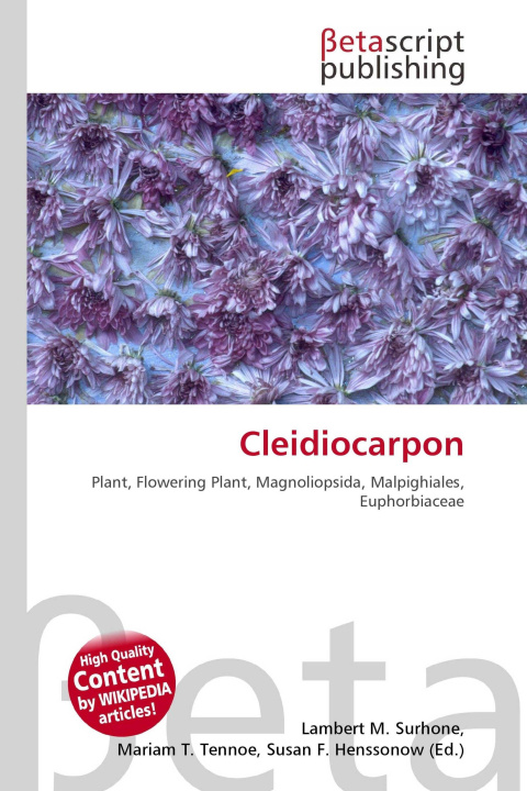 Kniha Cleidiocarpon Mariam T. Tennoe