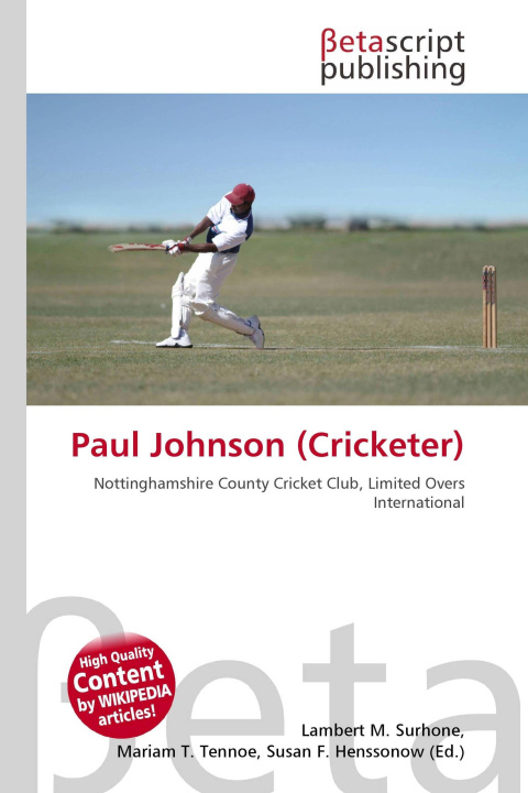 Kniha Paul Johnson (Cricketer) Mariam T. Tennoe