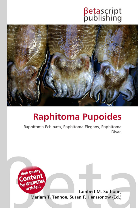 Kniha Raphitoma Pupoides Mariam T. Tennoe