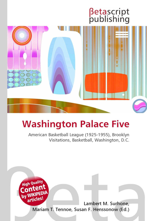 Kniha Washington Palace Five Mariam T. Tennoe