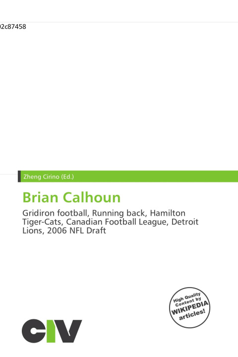 Kniha Brian Calhoun 