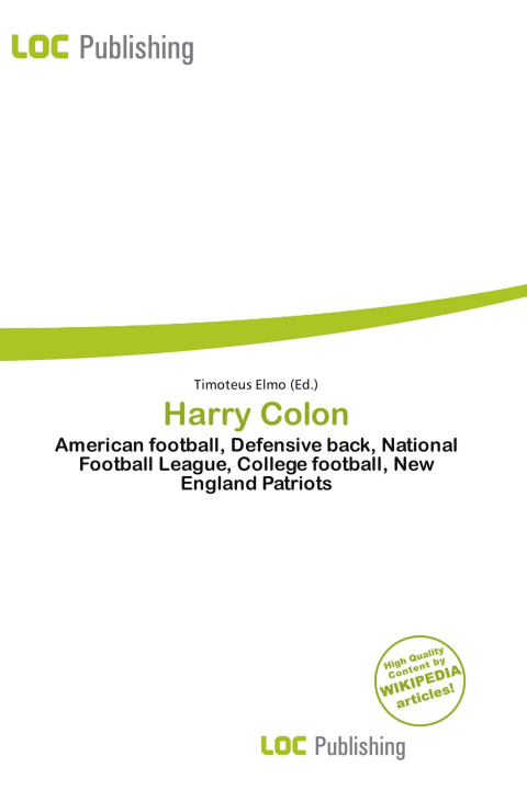 Kniha Harry Colon 