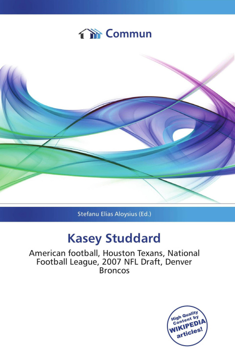 Kniha Kasey Studdard 