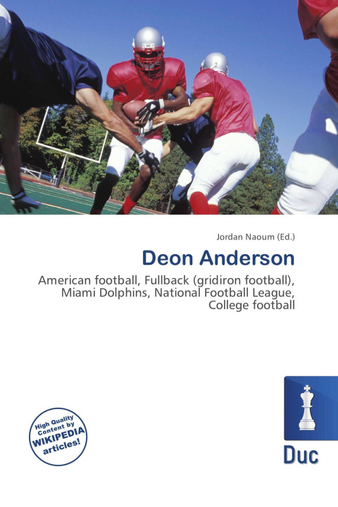 Kniha Deon Anderson 