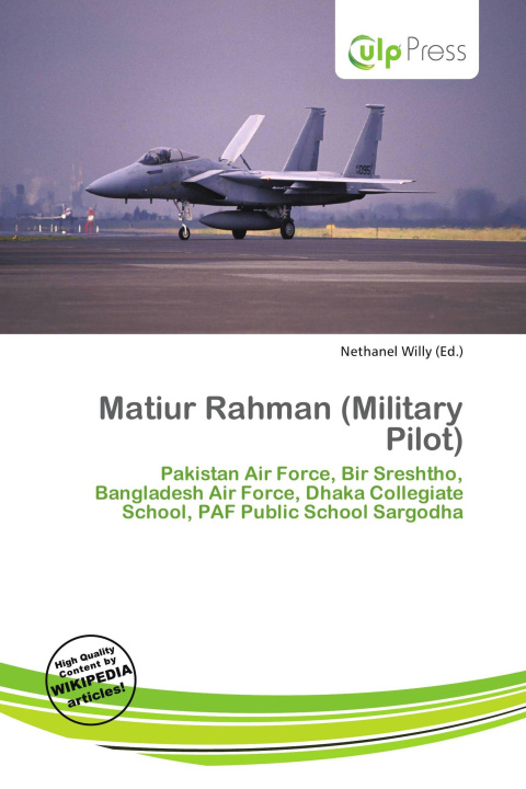 Kniha Matiur Rahman (Military Pilot) 