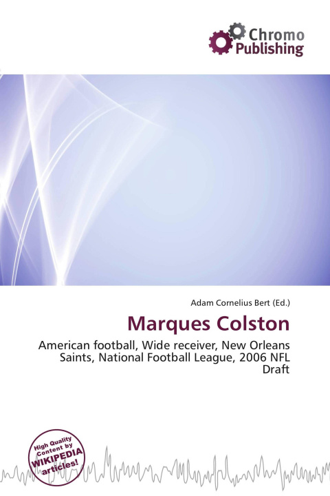 Kniha Marques Colston 