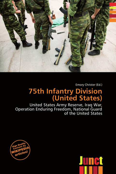 Kniha 75th Infantry Division (United States) 