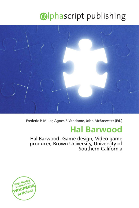 Kniha Hal Barwood Agnes F. Vandome
