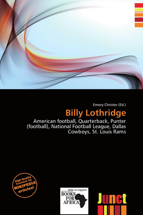 Kniha Billy Lothridge 