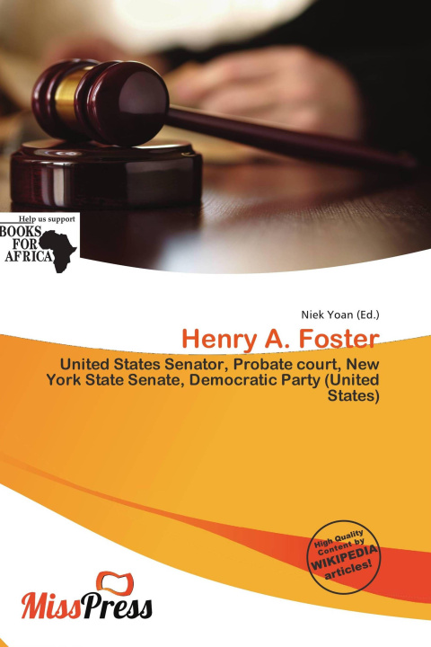 Kniha Henry A. Foster 
