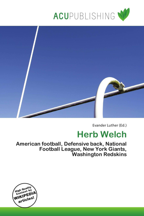 Kniha Herb Welch 
