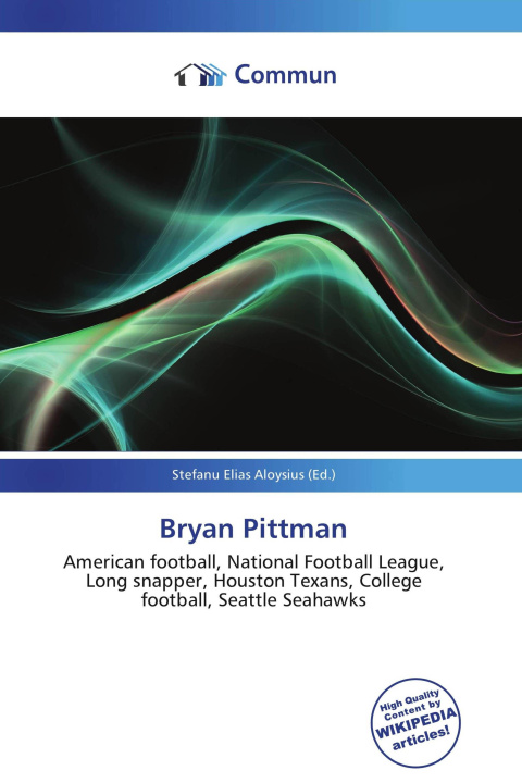Kniha Bryan Pittman 