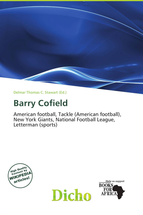 Kniha Barry Cofield 