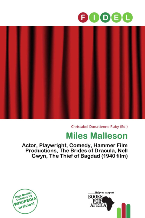 Knjiga Miles Malleson 
