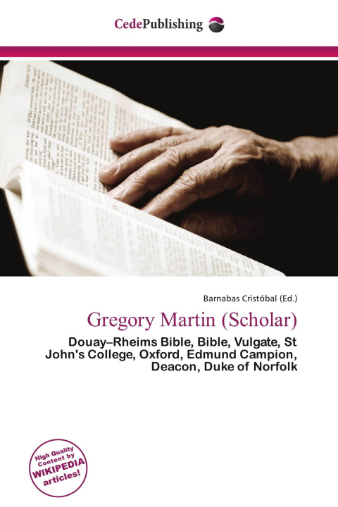 Kniha Gregory Martin (Scholar) 
