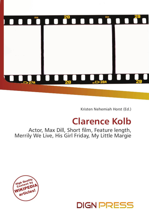 Kniha Clarence Kolb 