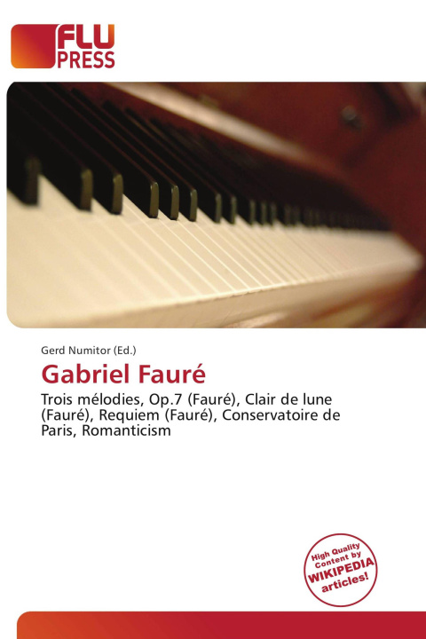 Knjiga Gabriel Fauré 