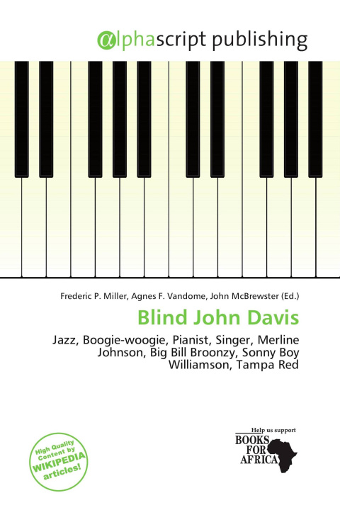 Kniha Blind John Davis Agnes F. Vandome