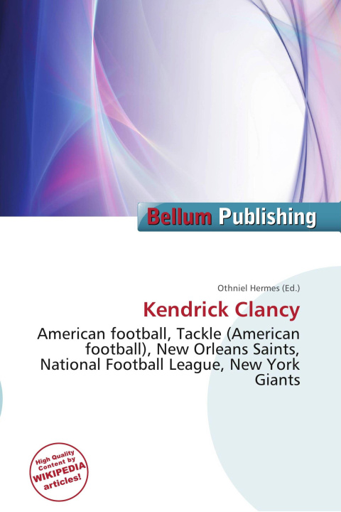Kniha Kendrick Clancy 