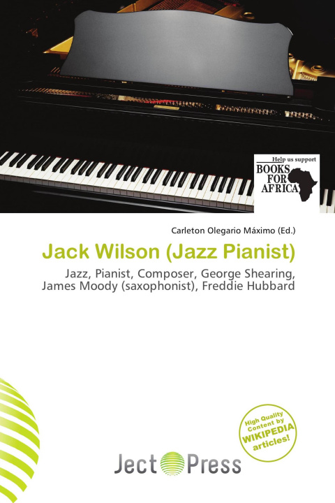 Kniha Jack Wilson (Jazz Pianist) 
