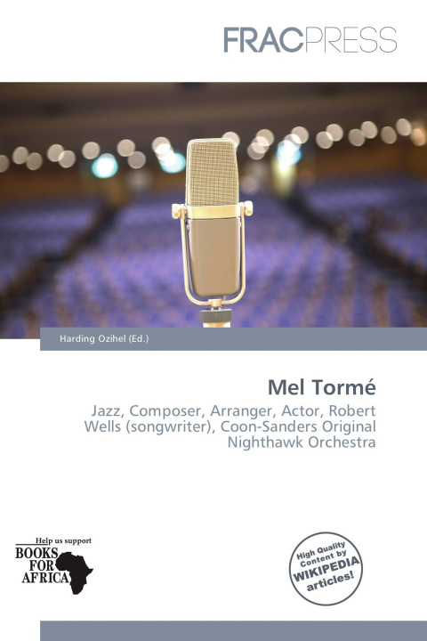 Kniha Mel Tormé 