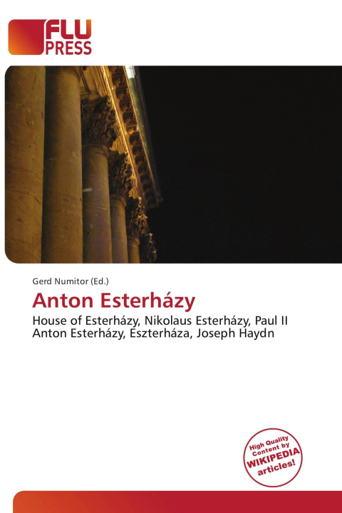 Kniha Anton Esterházy 