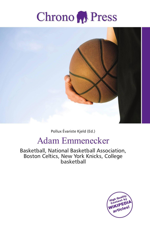 Kniha Adam Emmenecker 