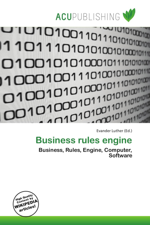 Kniha Business rules engine 