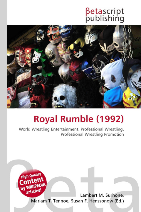 Kniha Royal Rumble (1992) Mariam T. Tennoe