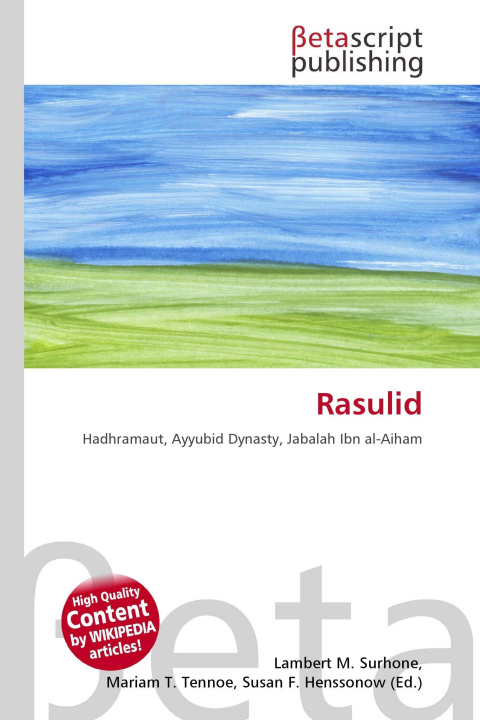 Kniha Rasulid Mariam T. Tennoe