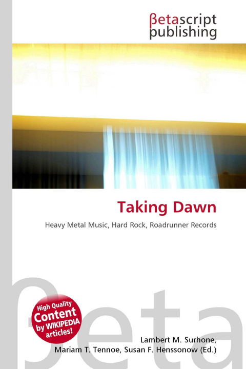Kniha Taking Dawn Mariam T. Tennoe