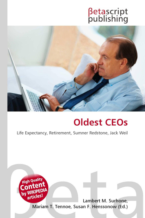 Kniha Oldest CEOs Mariam T. Tennoe