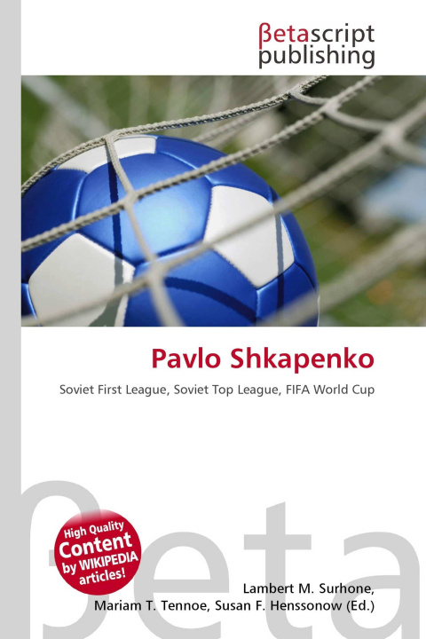 Kniha Pavlo Shkapenko Mariam T. Tennoe