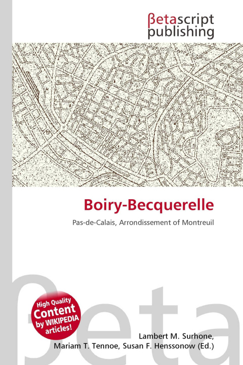 Kniha Boiry-Becquerelle Mariam T. Tennoe