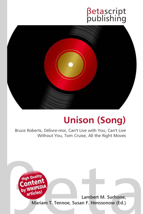 Knjiga Unison (Song) Mariam T. Tennoe