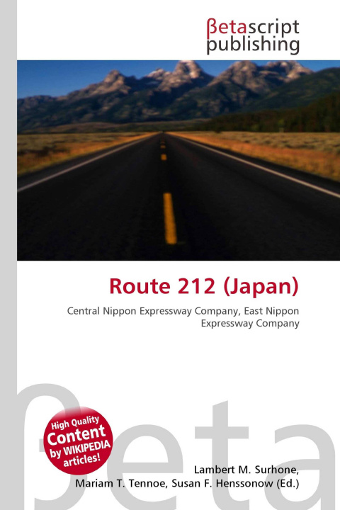 Kniha Route 212 (Japan) Mariam T. Tennoe