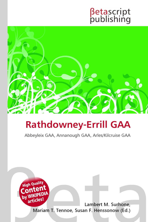 Knjiga Rathdowney-Errill GAA Mariam T. Tennoe