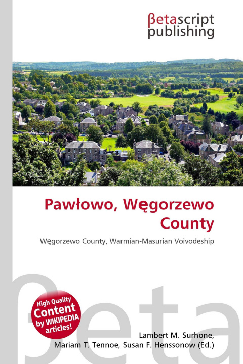 Kniha Paw¿owo, W¿gorzewo County Mariam T. Tennoe