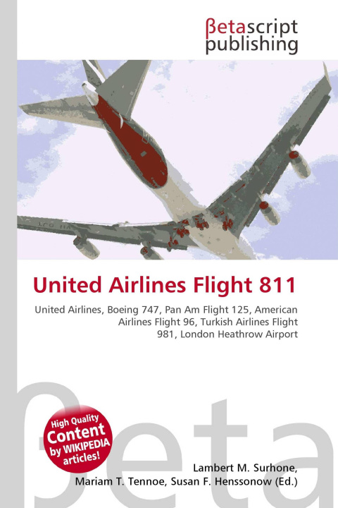 Carte United Airlines Flight 811 Mariam T. Tennoe