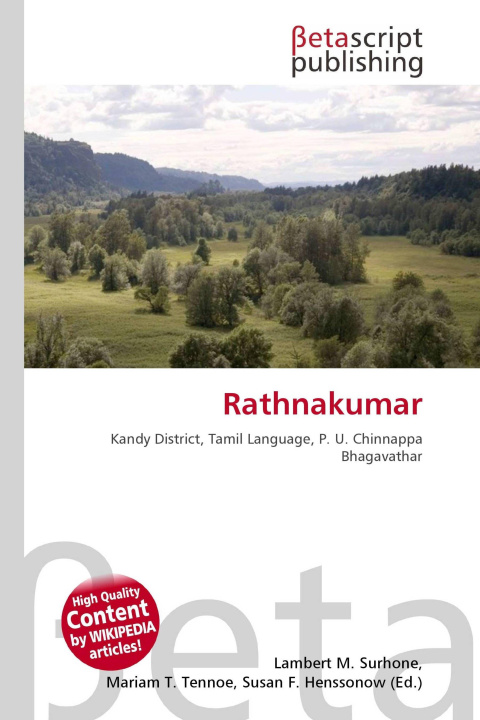 Kniha Rathnakumar Mariam T. Tennoe