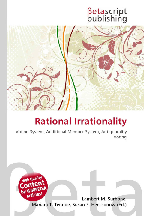 Kniha Rational Irrationality Mariam T. Tennoe
