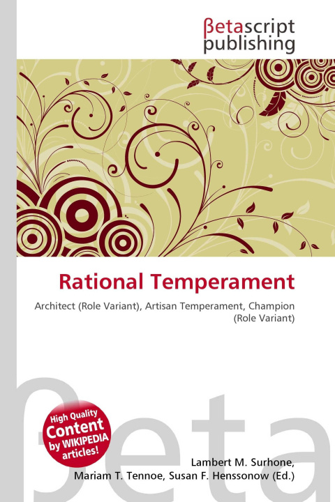 Kniha Rational Temperament Mariam T. Tennoe