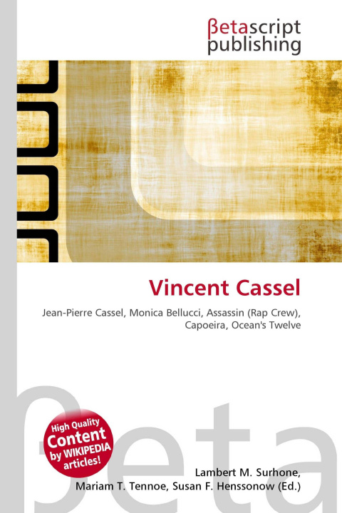 Kniha Vincent Cassel Mariam T. Tennoe