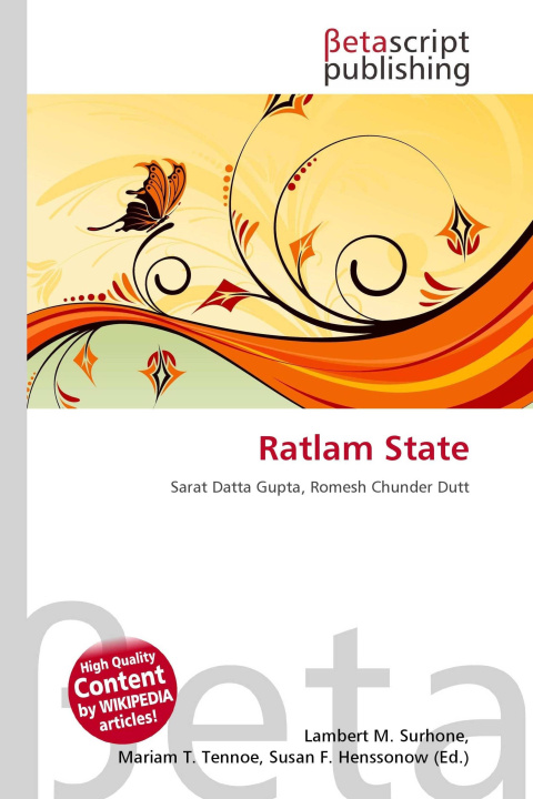 Kniha Ratlam State Mariam T. Tennoe