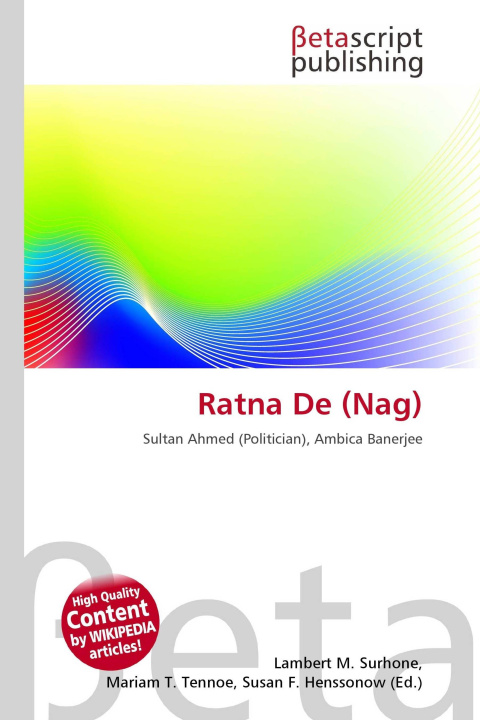 Kniha Ratna De (Nag) Mariam T. Tennoe
