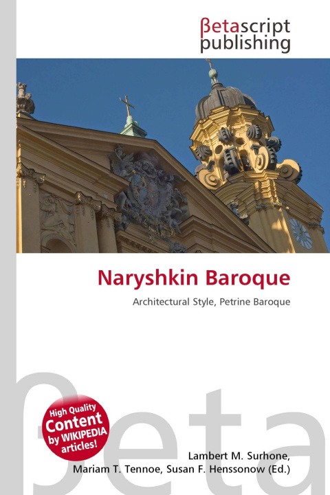 Kniha Naryshkin Baroque Mariam T. Tennoe