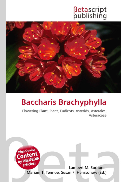 Kniha Baccharis Brachyphylla Mariam T. Tennoe