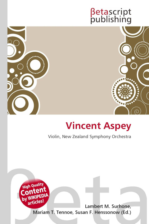 Kniha Vincent Aspey Mariam T. Tennoe