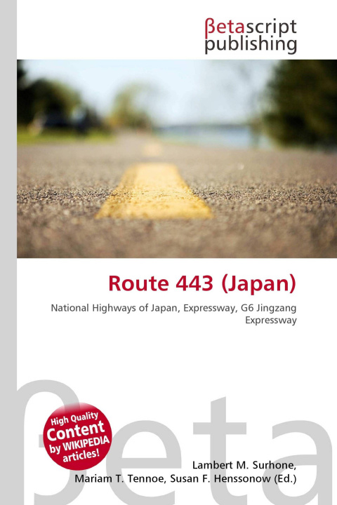 Kniha Route 443 (Japan) Mariam T. Tennoe