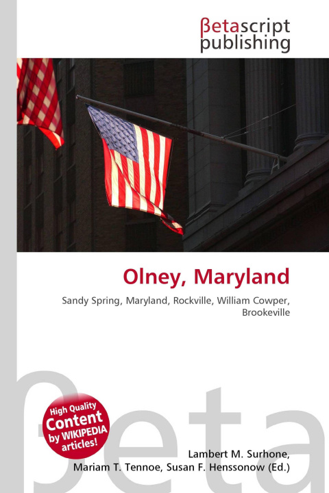 Kniha Olney, Maryland Mariam T. Tennoe